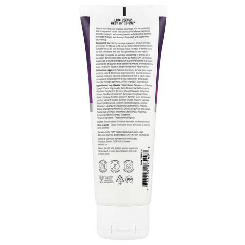 Now Solutions, NiteZen Magnesium Body Cream, 4 oz