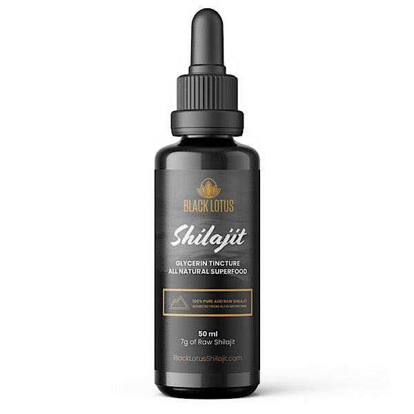 Black Lotus, Shilajit Glycerin Tincture 50ml