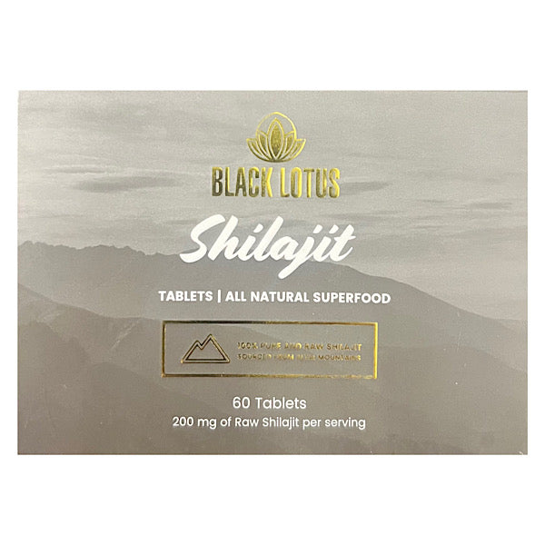 Black Lotus, Shilajit 200mg, 60Tabs