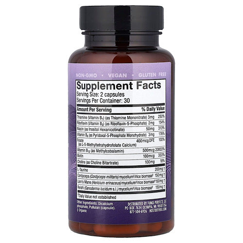 Host Defense, Mushrooms™ Mycobenefits, Focus, 60 Capsules