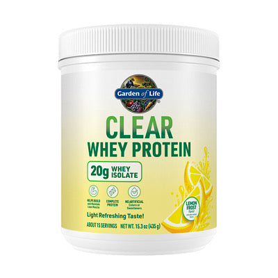 Garden of Life, Clear Whey Protein Lemon Frost, 15.3oz