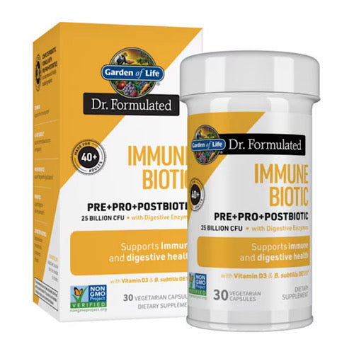 Dr. Formulated Probiotics ImmuneBiotic 40+, 30 Capsules