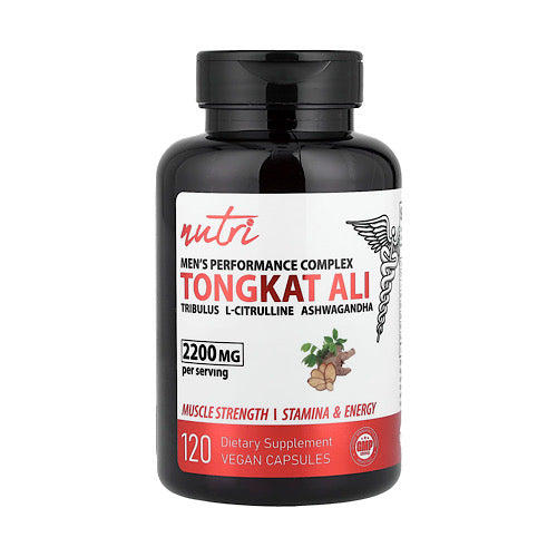 Nutri, Men's Performance Complex Tongkat Ali, 120 Vegan Capsules