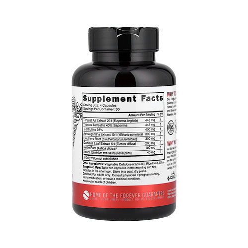 Nutri, Men's Performance Complex Tongkat Ali, 120 Vegan Capsules