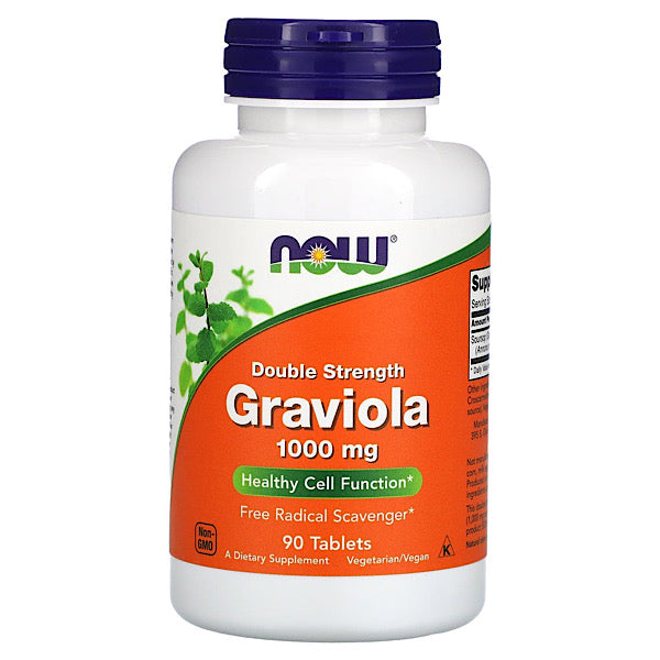 Now Foods, Graviola, 1,000 mg, 90 Tabs