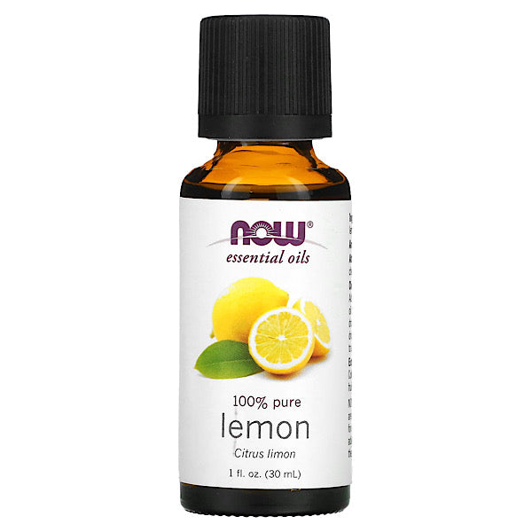 Now Foods, 100% Pure Lemon Essential Oil 1oz.