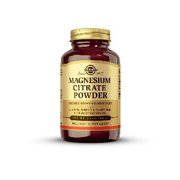 Solgar Magnesium Citrate Powder, 3.8 oz