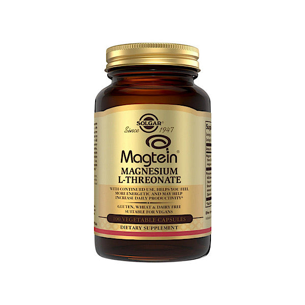 Solgar, Magtein, Magnesium L-Threonate, 100 VegCaps