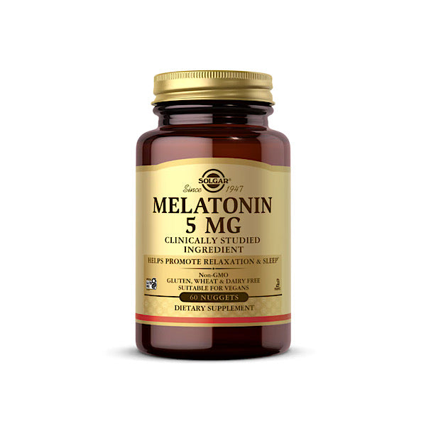 Solgar Melatonin 5mg, 60 Nuggets
