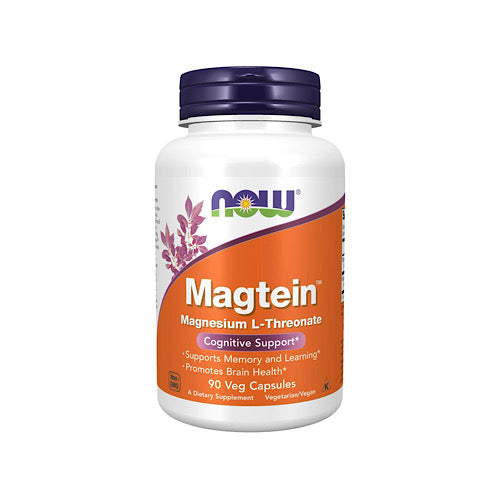 Now Foods, Magtein Cognitive Support - 90 Veg Capsules