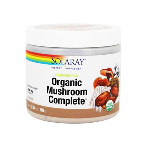 Solaray Organic Fermented Mushroom Complete Powder, 2.14 oz.
