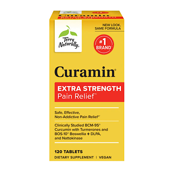 Terry Naturally Curamin Extra Strength w/ BCM-95 - 120 Tablets