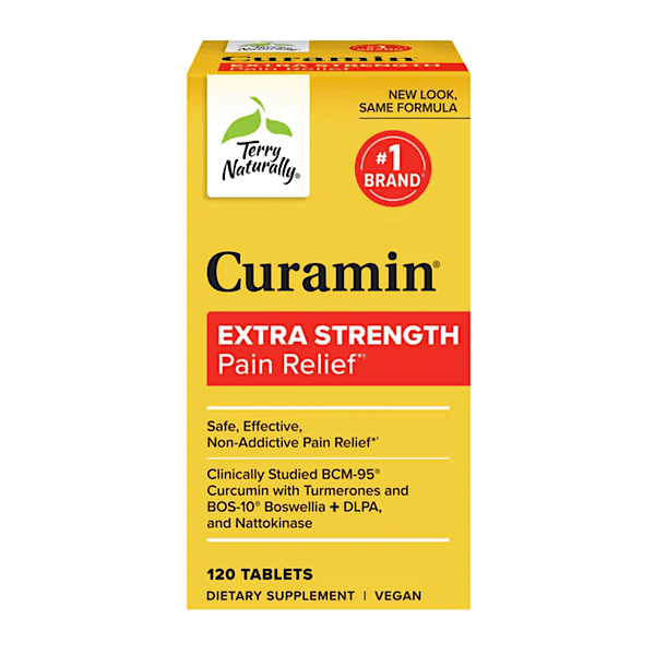 Terry Naturally Curamin Extra Strength w/ BCM-95 - 120 Tablets