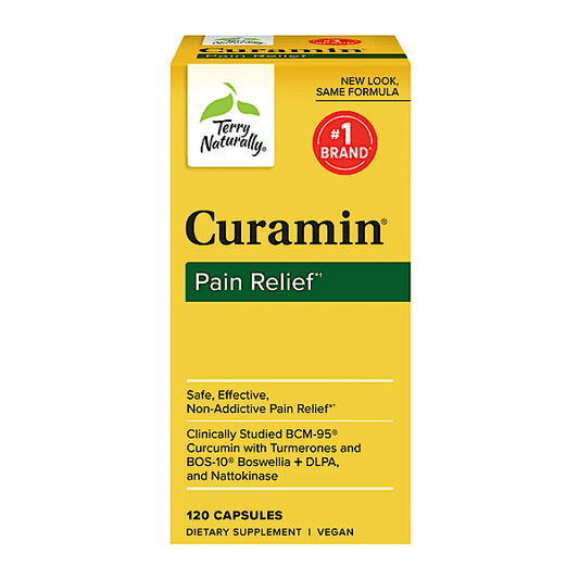 Terry Naturally Curamin w/ BCM-95 - 120 Capsules