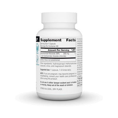 Source Naturals NR, Nicotinamide Riboside, 300 mg, 60 VegCaps