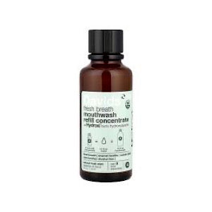 Davids, Fresh Breath Mouthwash Refill Concentrate, Natural Fresh Mint, 4 fl oz