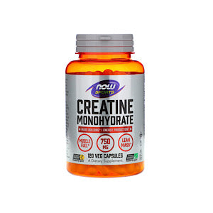 Now Foods, Creatine Monohydrate 750 mg, 120 Veg Capsules
