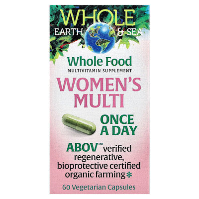 Natural Factors, Whole Earth & Sea, Women's Multi, 60 Veg Capsules