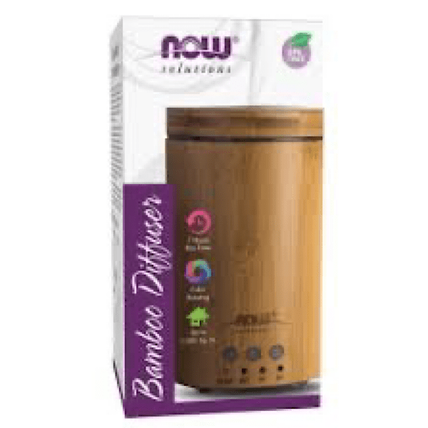 Now Solutions Real Bamboo Ultrasonic Oil Diffuser