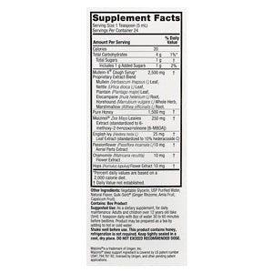 Nature's Answer, Natural Mullein-X® Cough Syrup PM, Nighttime, 4 fl oz