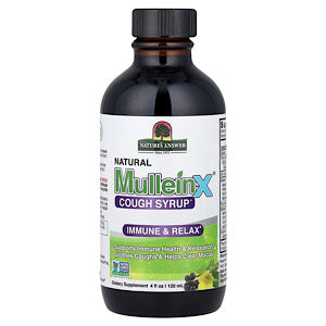 Nature's Answer, Natural Mullein-X® Cough Syrup, 4 fl oz