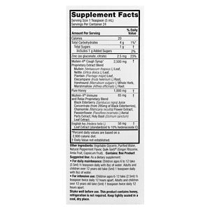 Nature's Answer, Natural Mullein-X® Cough Syrup, 4 fl oz