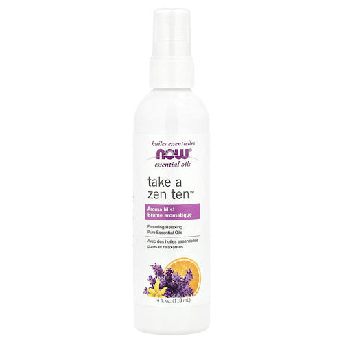 NOW Foods, Essential Oils, Take a Zen Ten™ Aroma Mist, 4 fl oz