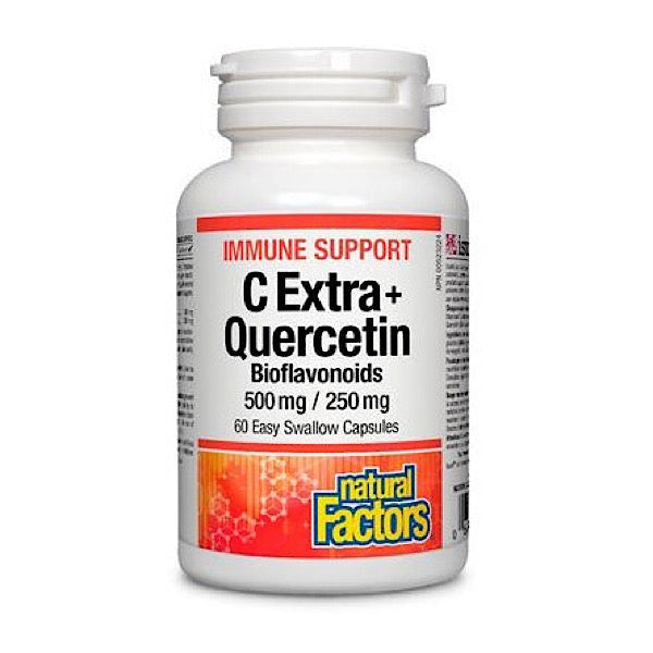 Natural Factors, C Extra+ Quercetin, 60 Chewables
