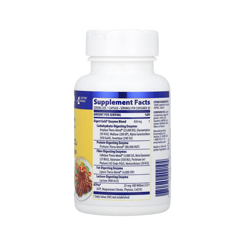 Enzymedica, Digest Gold, 90 Capsules