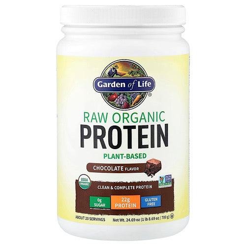 Garden of Life Raw Organic Protein Chocolate, 23.28 oz Powder