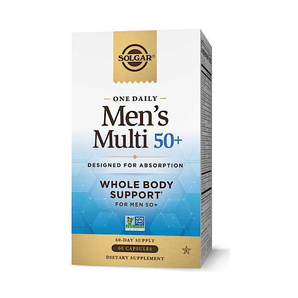 Solgar, One Daily Men's Multi 50+, 60 Capsules