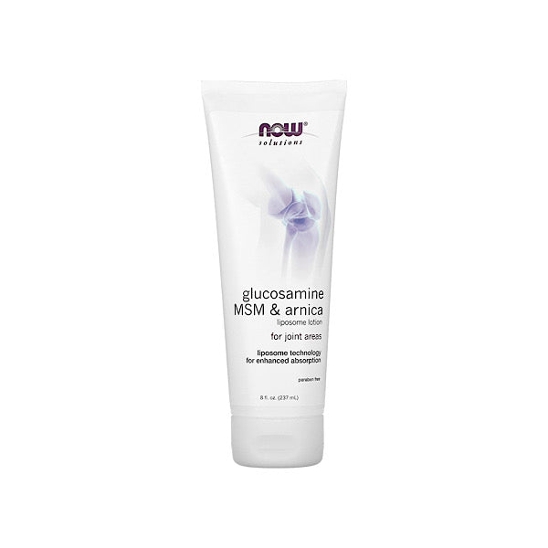 Now Foods, Glucosamine, MSM & Arnica, Liposome Lotion, 8 fl oz 237 ml