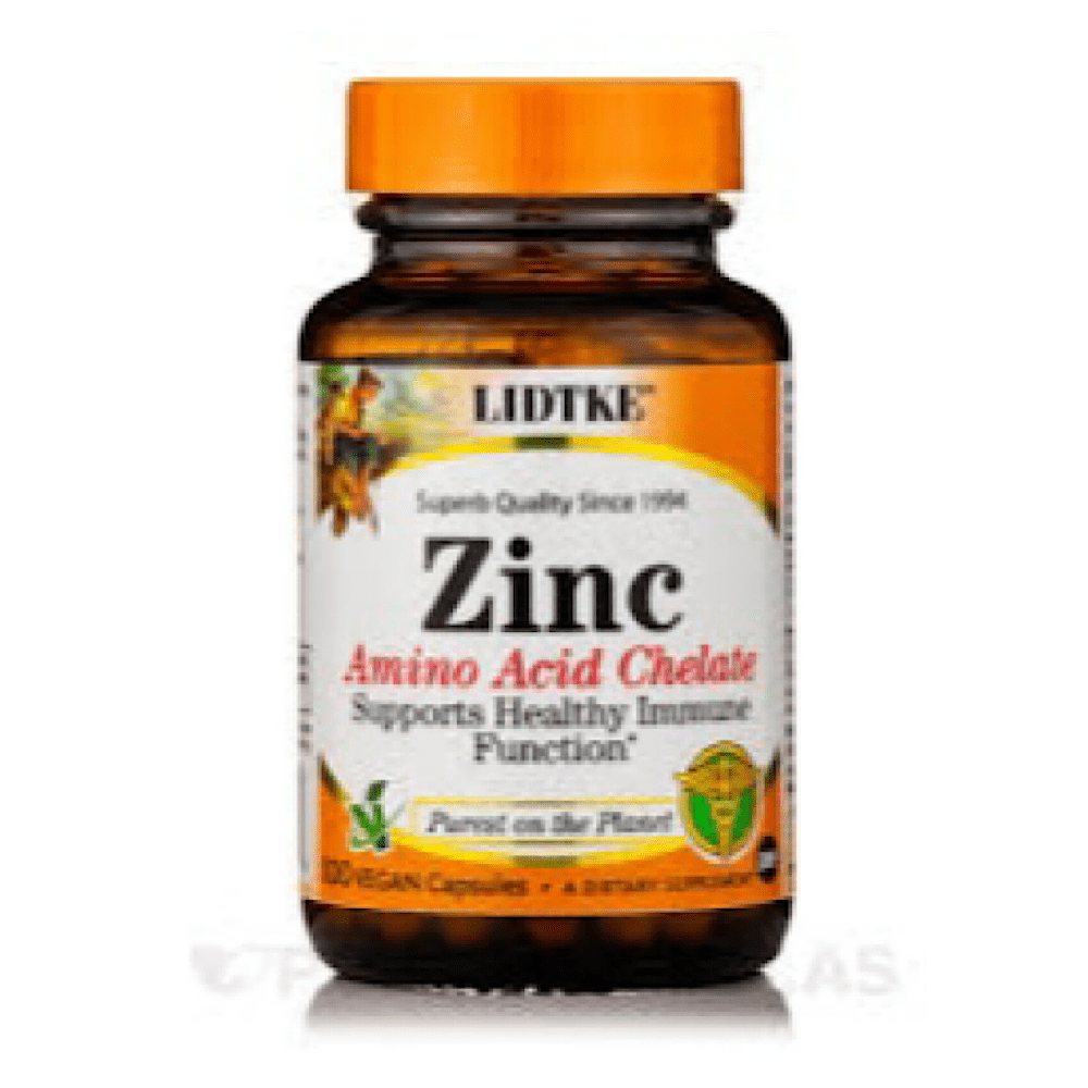 Lidtke Zinc Glycinate 50mg, 100 Capsules