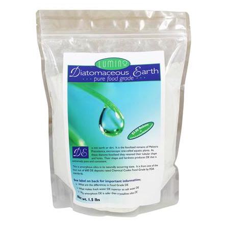 Lumino Diatomaceous Earth, Food Grade, 1.5 lb