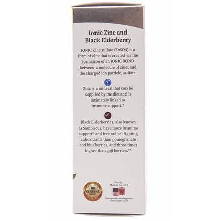 Nature’s Answer Ionic Zinc Immune with Black Elderberry, 4 fl oz