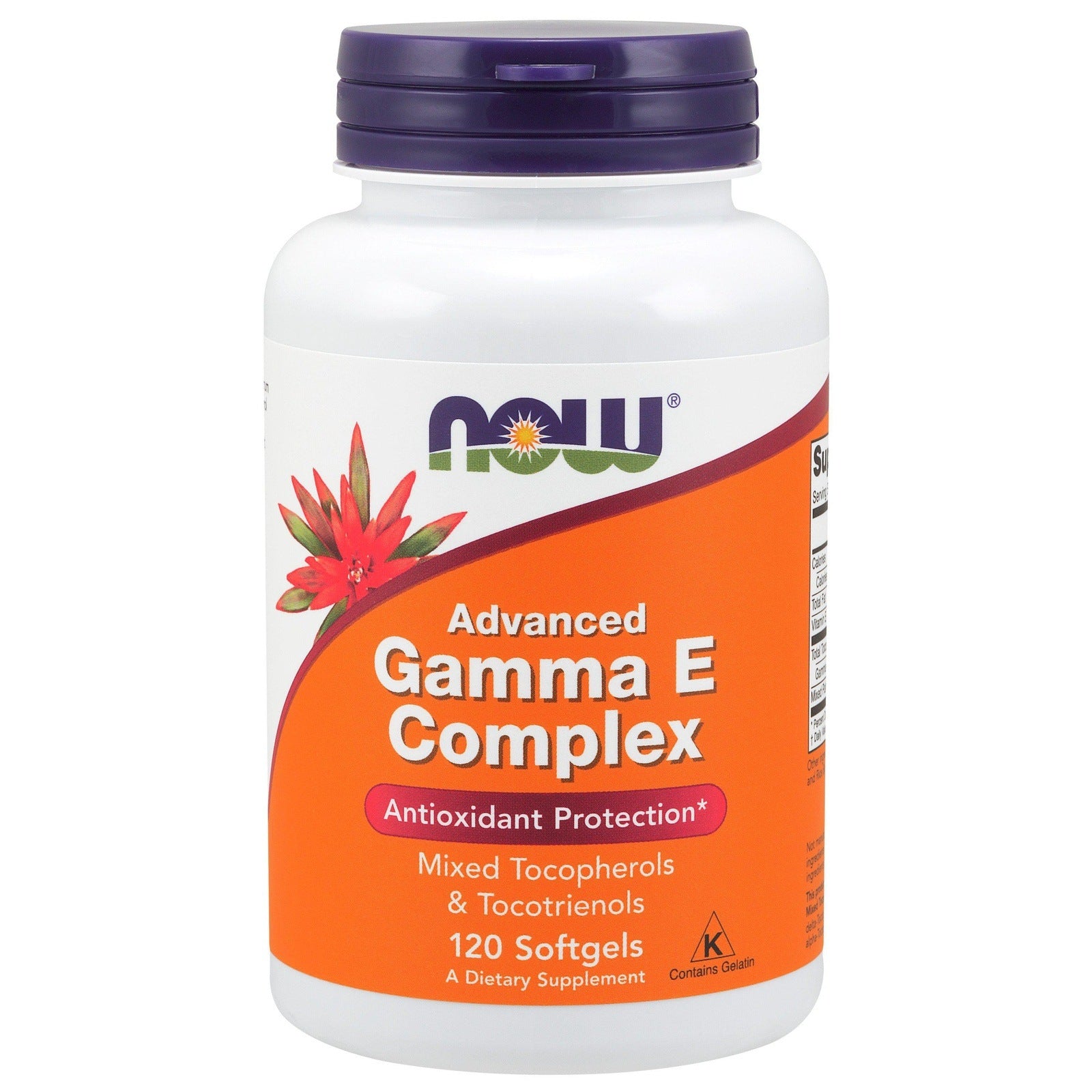 Now Foods, Advanced Gamma E Complex - 120 Softgels