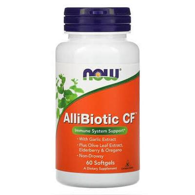 Now Foods, AlliBiotic CF - 60 Softgels