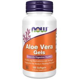 Now Foods, Aloe Vera 10,000 mg - 100 Softgels