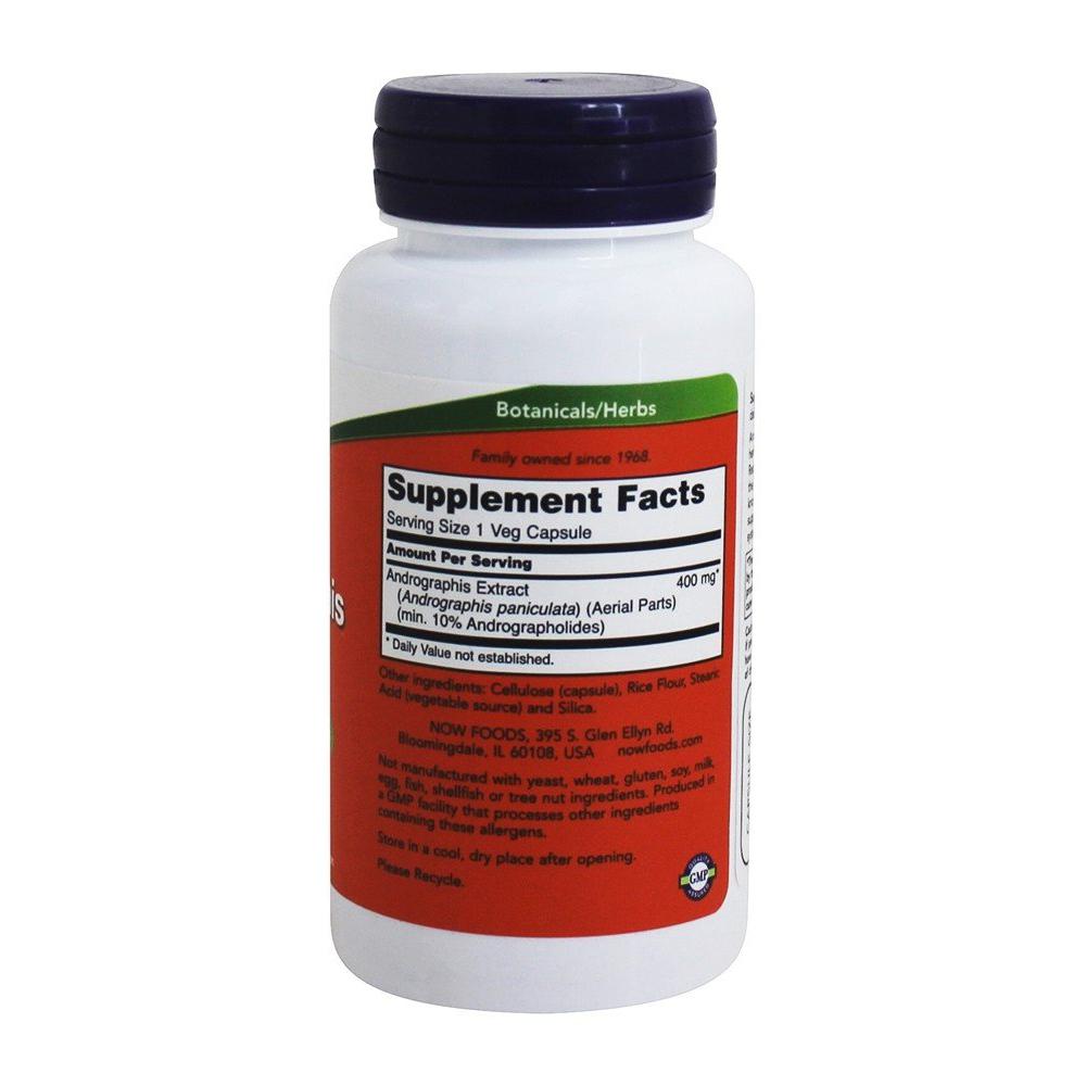 Now Foods, Andrographis Extract 400 mg, 90 Veg Capsules