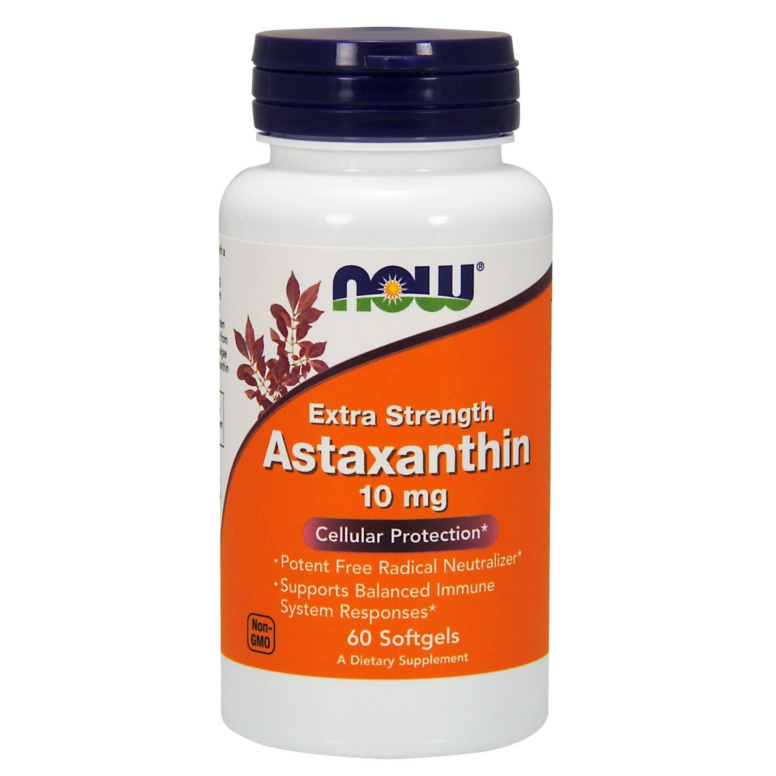 Now Foods, Astaxanthin 10 mg, 60 Softgels