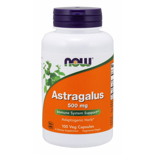 Now Foods, Astragalus 500 mg - 100 Veg Capsules