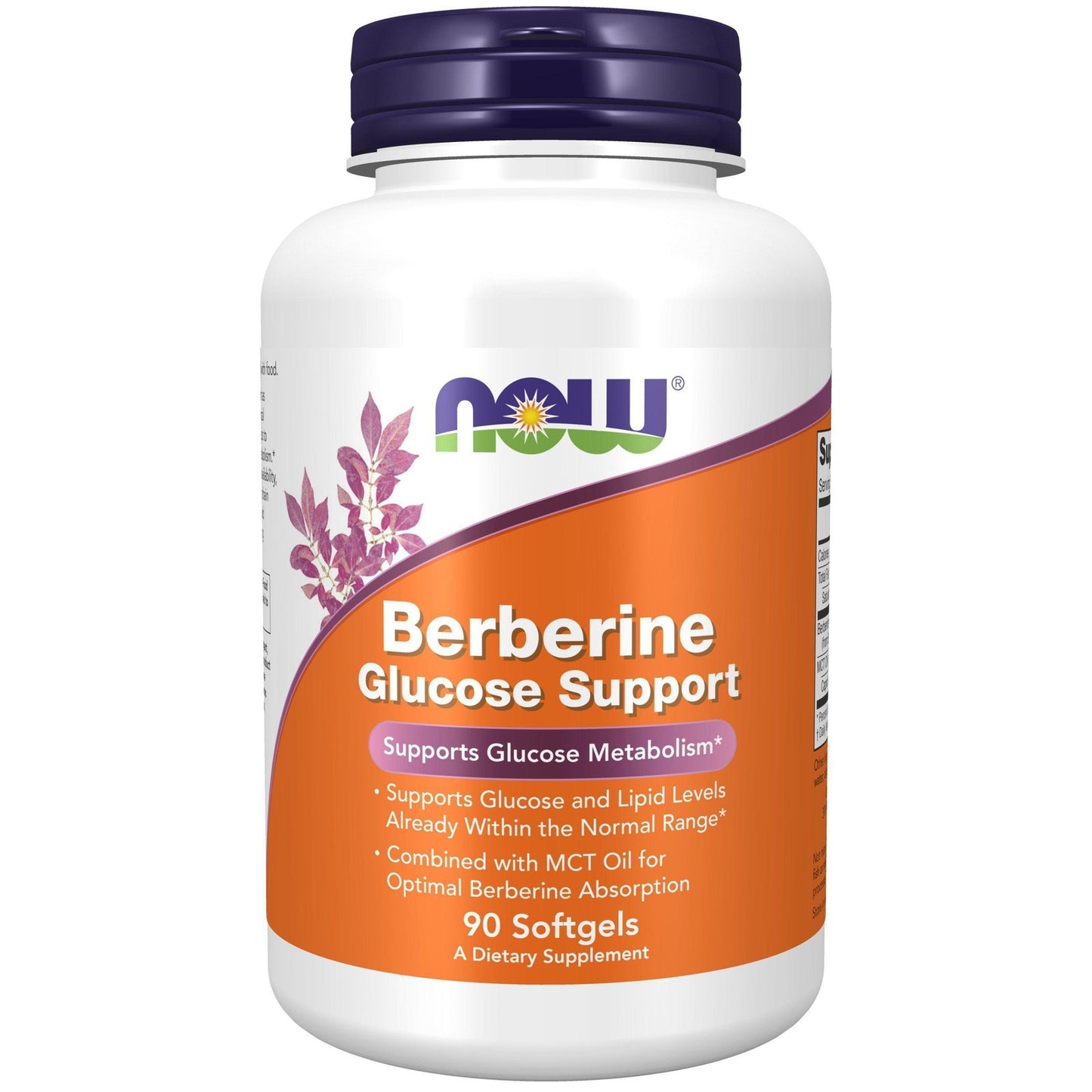 Now Foods, Berberine Glucose Support, 90 Softgels