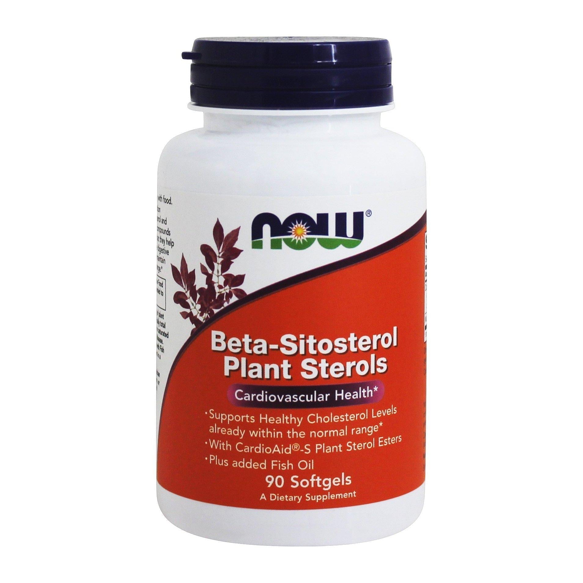 Now Foods, Beta-Sitosterol Plant Sterols - 90 Softgels