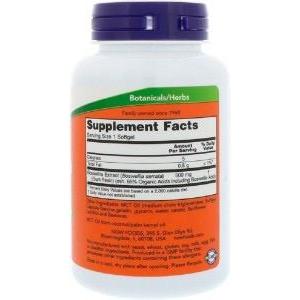 Now Foods, Boswellia Extract 500 mg, 90 Softgels