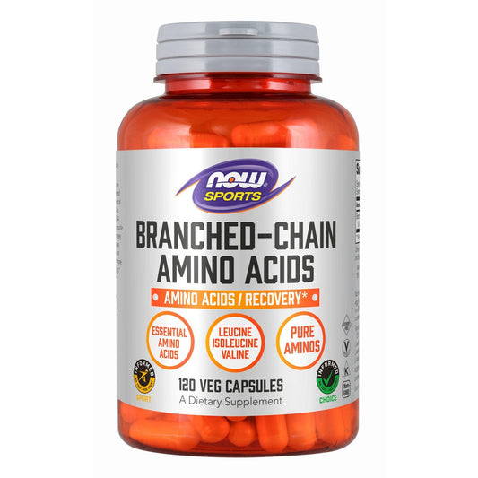 Now Foods, Branch-Chain Amino Acids, 120 Veg Capsules