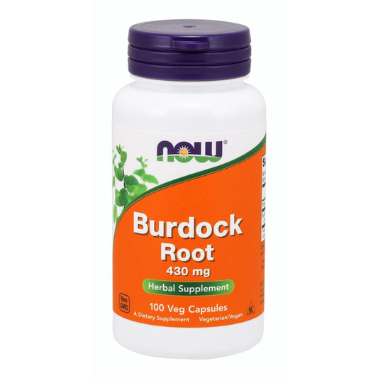 Now Foods, Burdock Root 430 mg - 100 Veg Capsules