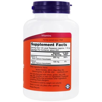 Now Foods, Calcium Ascorbate Powder - 8 oz.