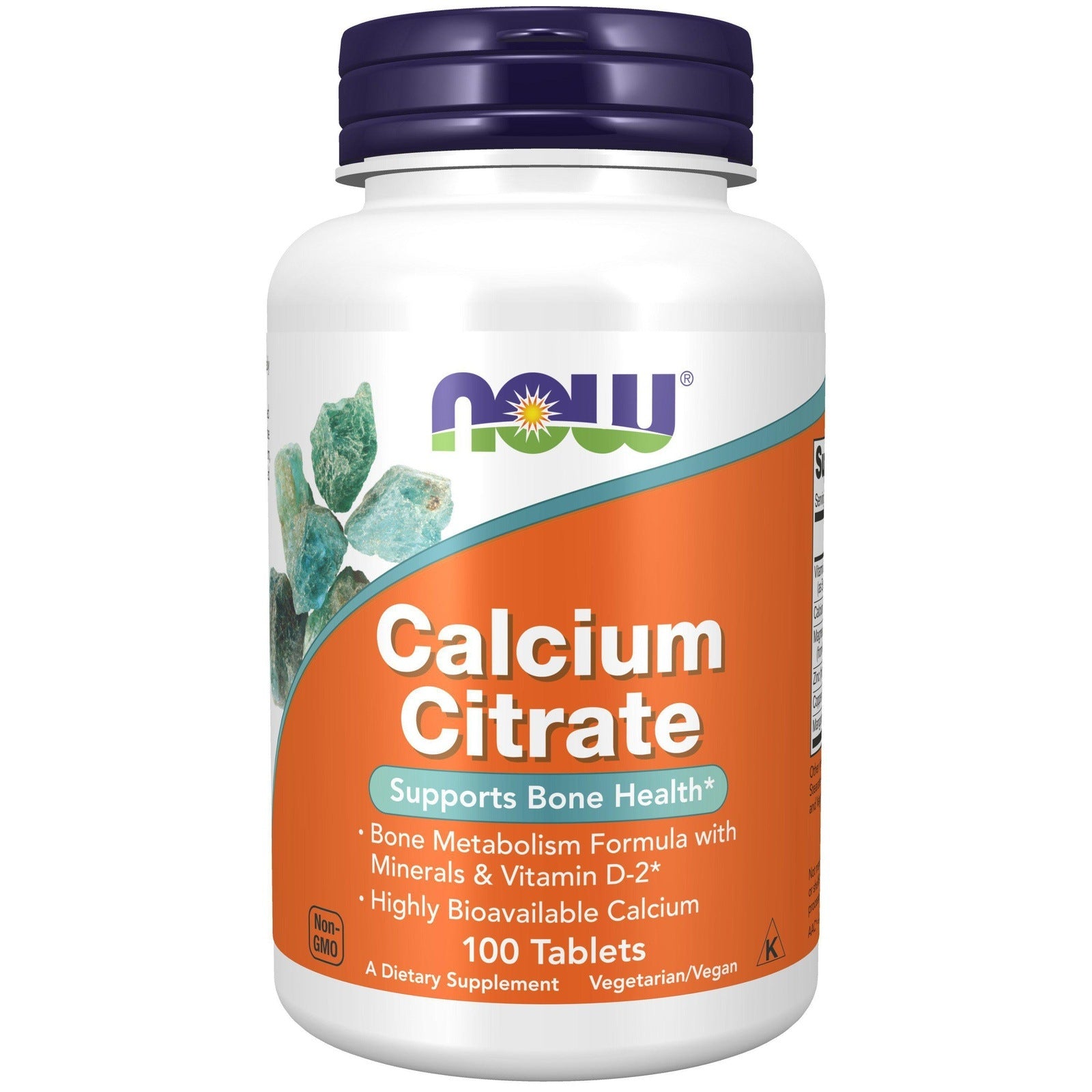 Now Foods, Calcium Citrate, 100 Tablets