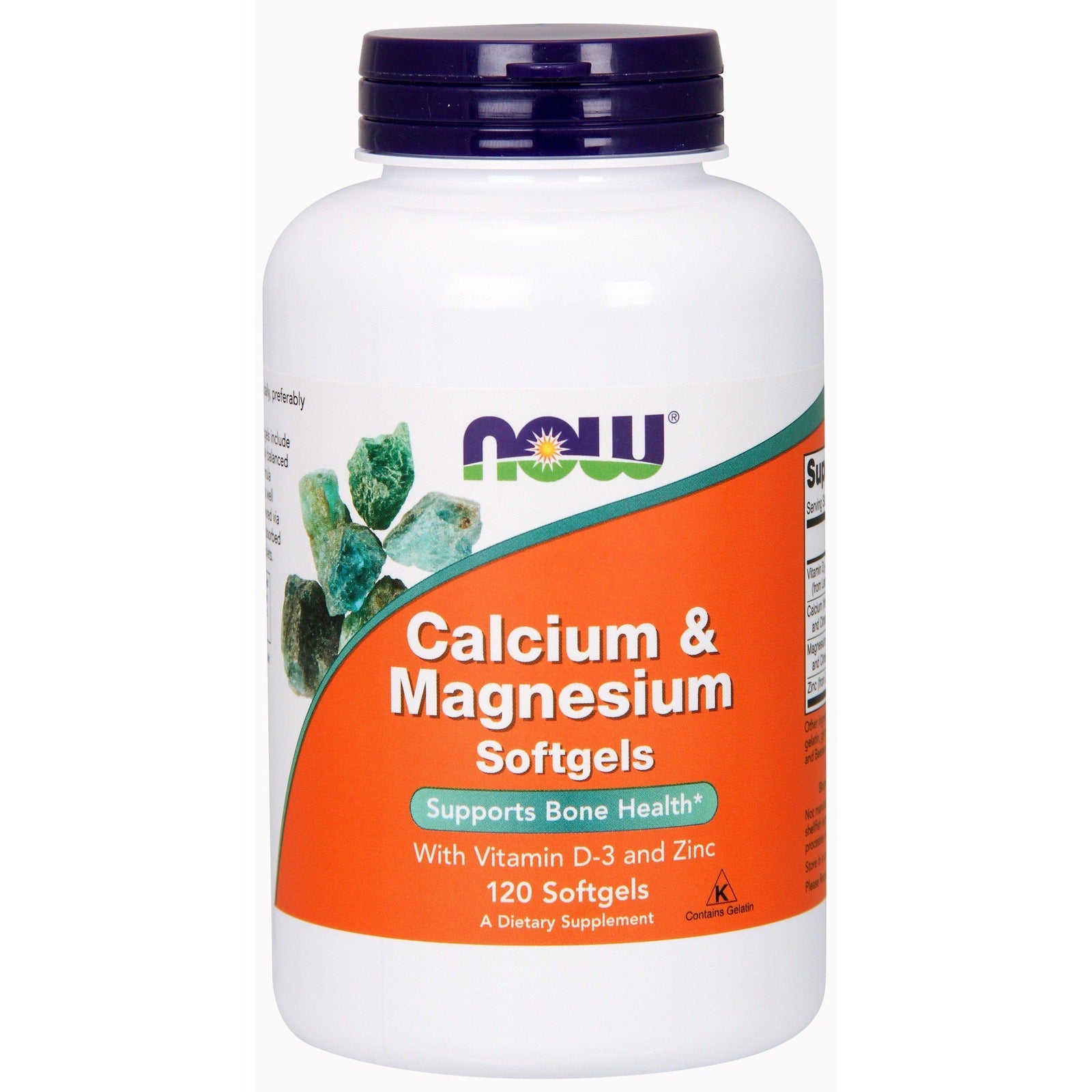 Now Foods, Calcium & Magnesium, 120 Softgels