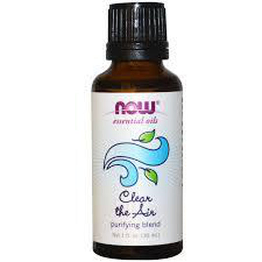 Now Foods, Clear the Air Essential Oil Blend 00% Pure, 1 oz